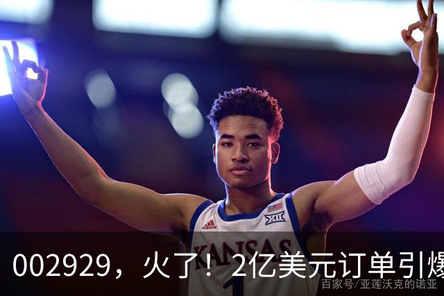 002929，火了！2亿美元订单引爆三连板，两家机构“快进快出”